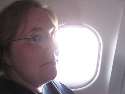 That's MY window seat, Kaleena.